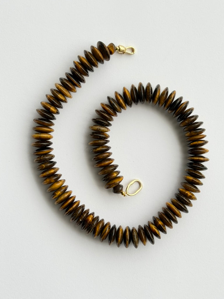collar ojo de tigre