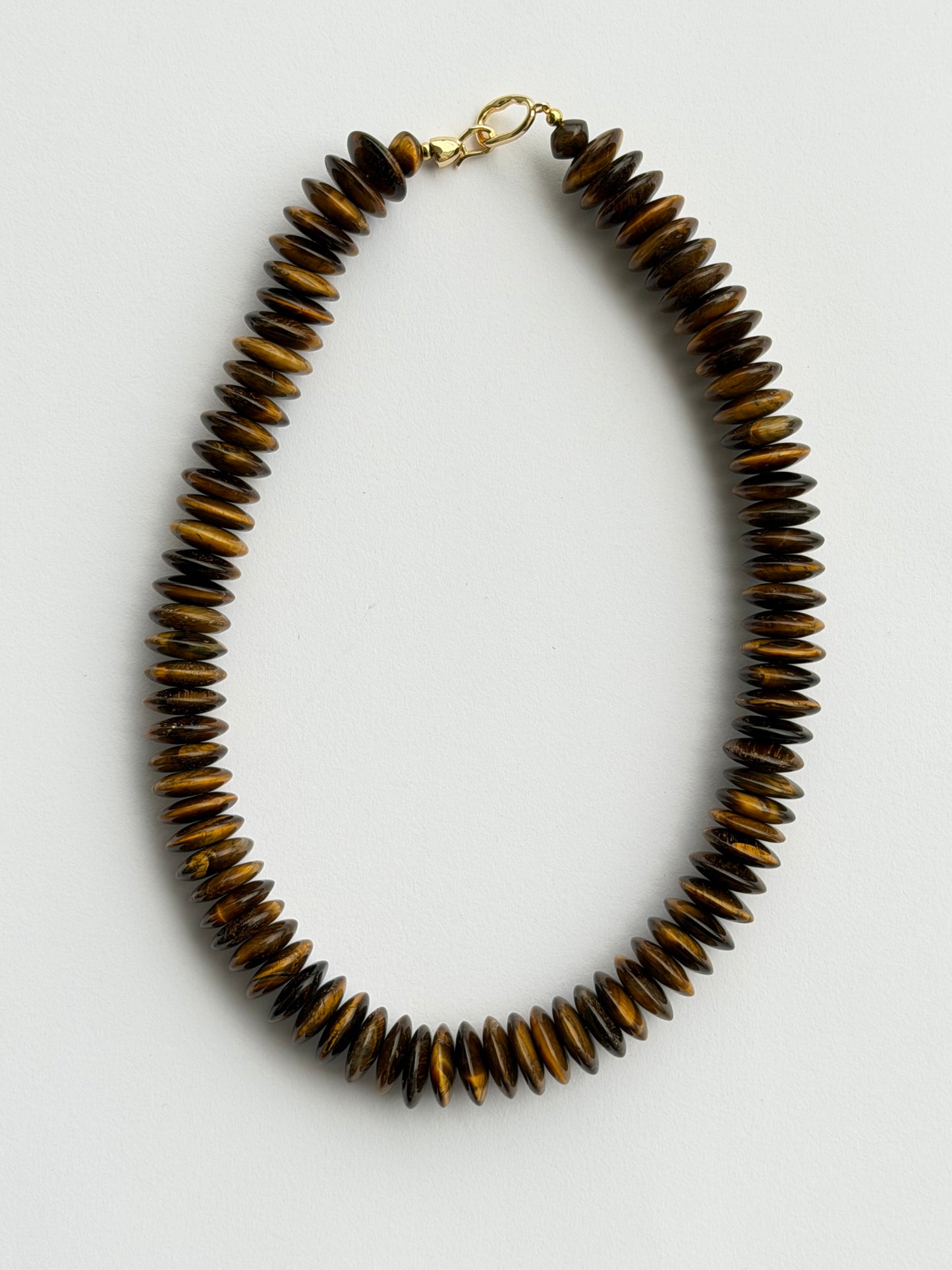 collar ojo de tigre